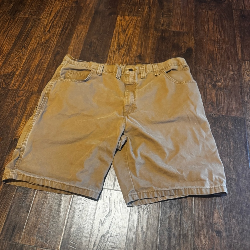 Men's Casual Carpenter Shorts in Khaki